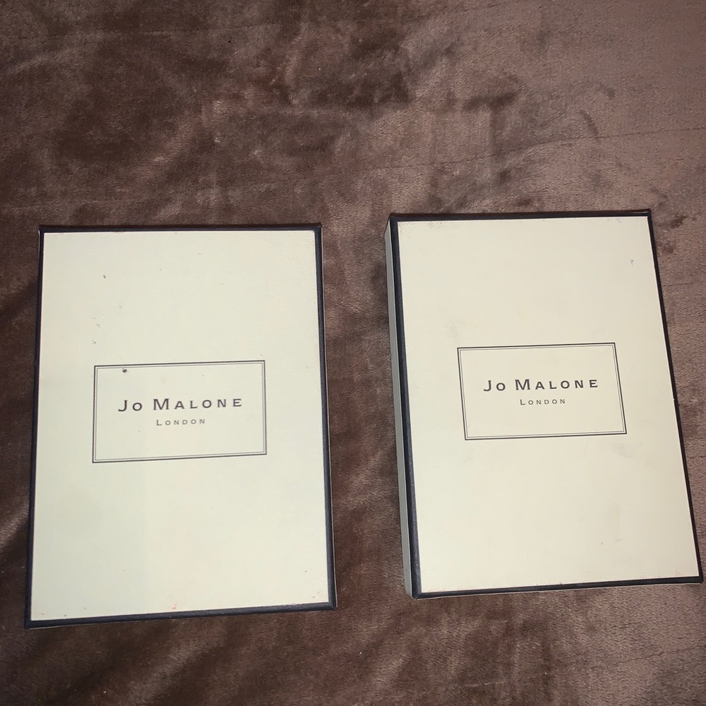 2 Piece Jo Malone Storage Boxes Jewelry Fragrance